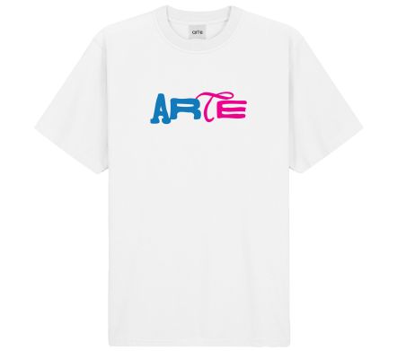 DUO PRINT LOGO T-SHIRT WHITE