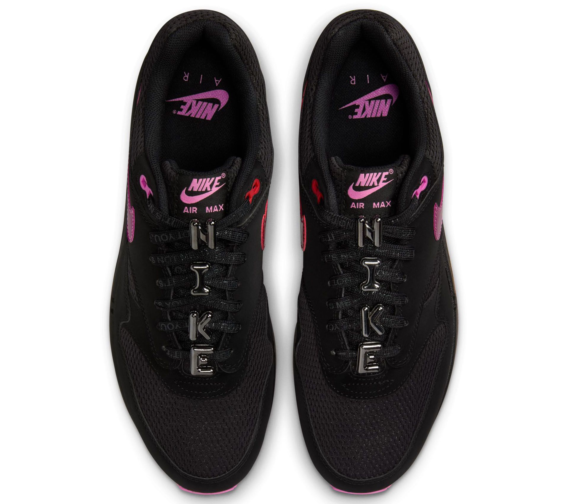 Image #4 of AIR MAX 1 PREMIUM VALENTINES DAY BLACK