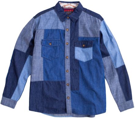 LA PINE CHAMBRAY PATCHWORK...