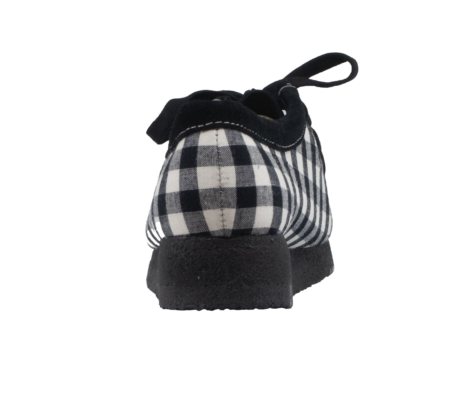 Image #2 of WALLABEE BLACK WHITE GINGHAM