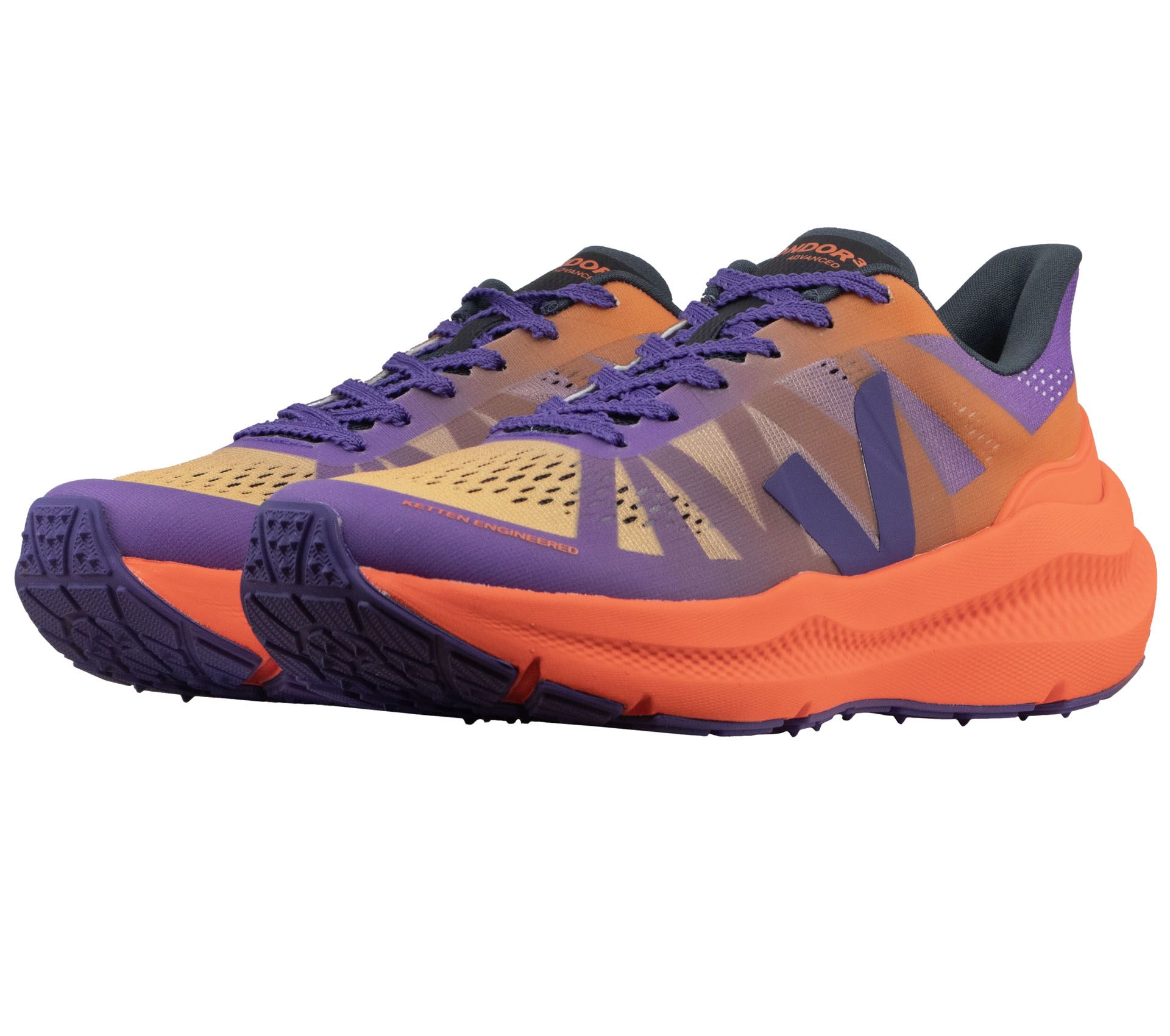 CONDOR 3 ENGINEERED MESH GRADIENT PURPLE ORANGE FLUO