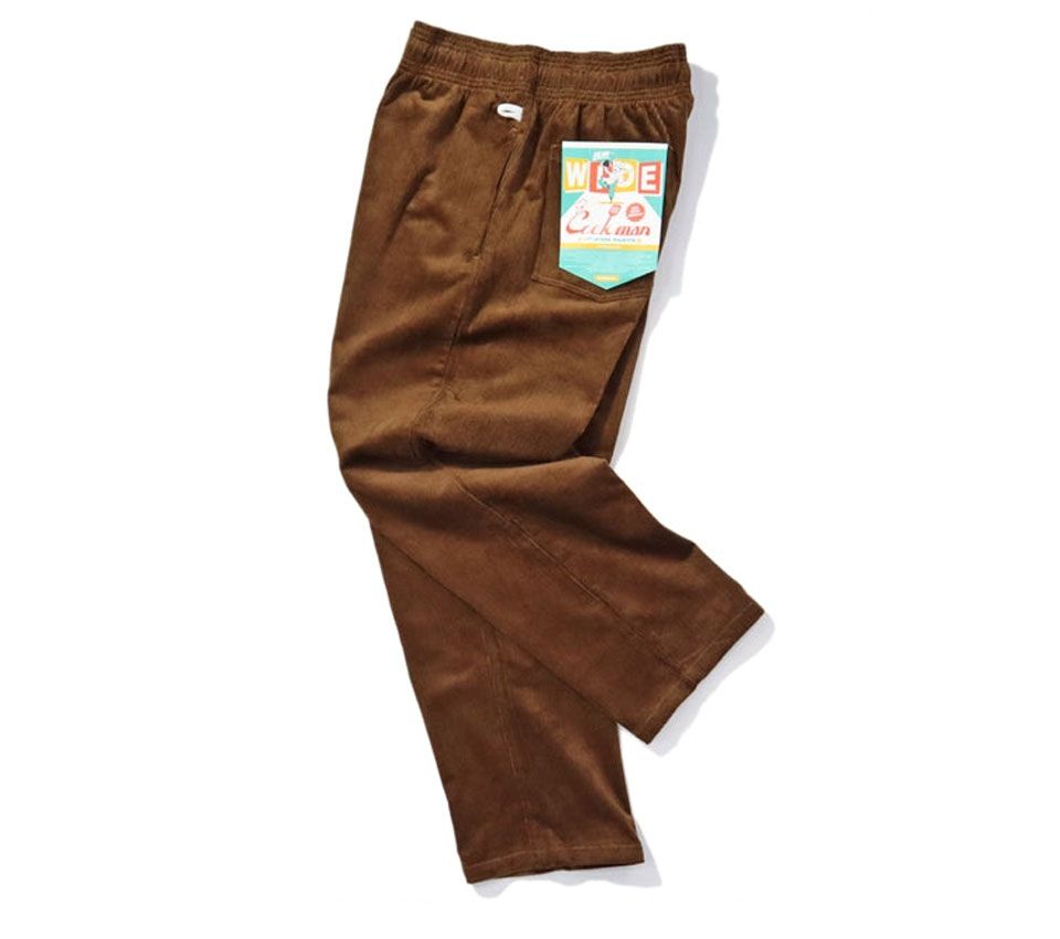 Image #2 of SEMI WIDE PANT CORDUROY DARK BROWN