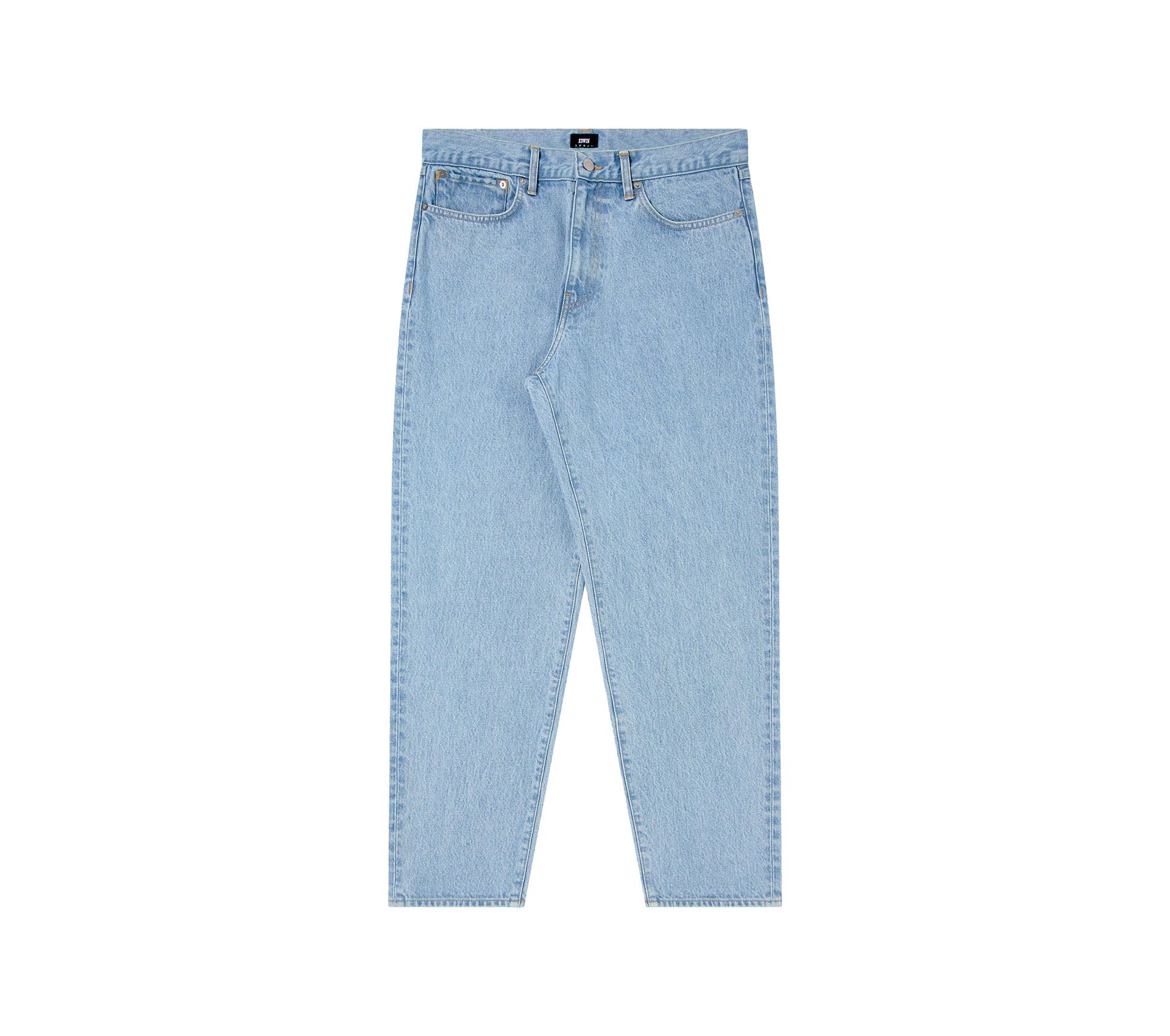 COSMOS PANT BLUE HEAVY BLEACH WASH