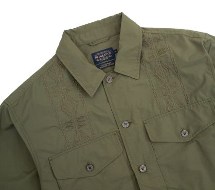 PARACHUTE OVERSHIRT OLIVE