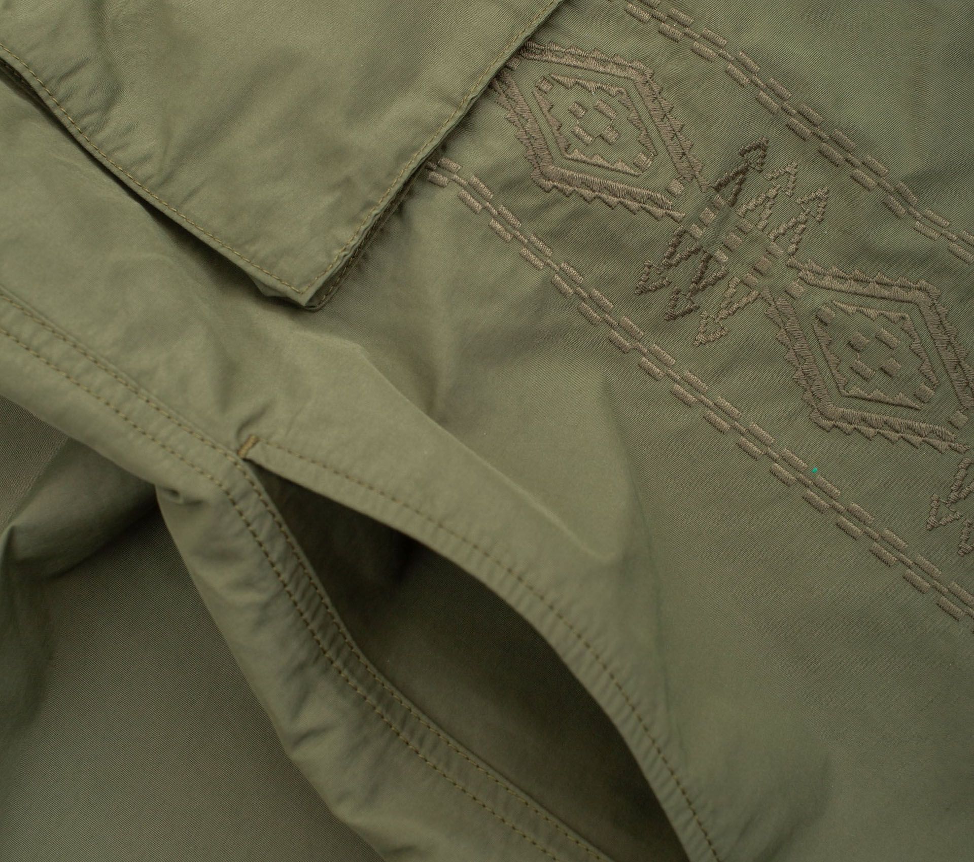 Image #3 of PARACHUTE OVERSHIRT OLIVE