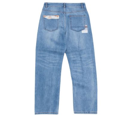 NEEDLEWORK SELVEDGE STRAIGHT CUT JEAN INDIGO