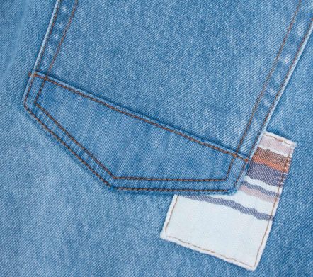 NEEDLEWORK SELVEDGE STRAIGHT CUT JEAN INDIGO