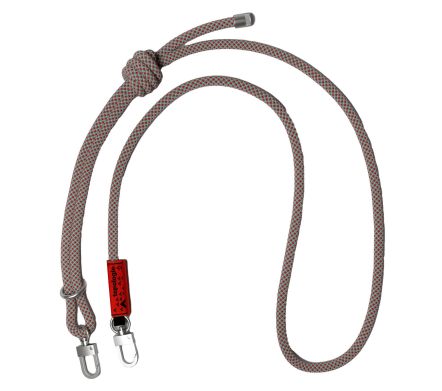 8MM ROPE STRAP GREY RED...