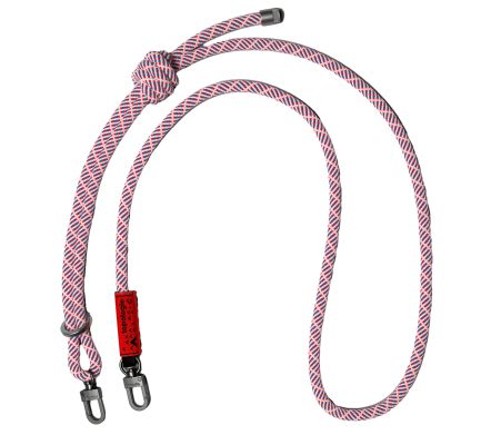 8MM ROPE STRAP RED WHITE...