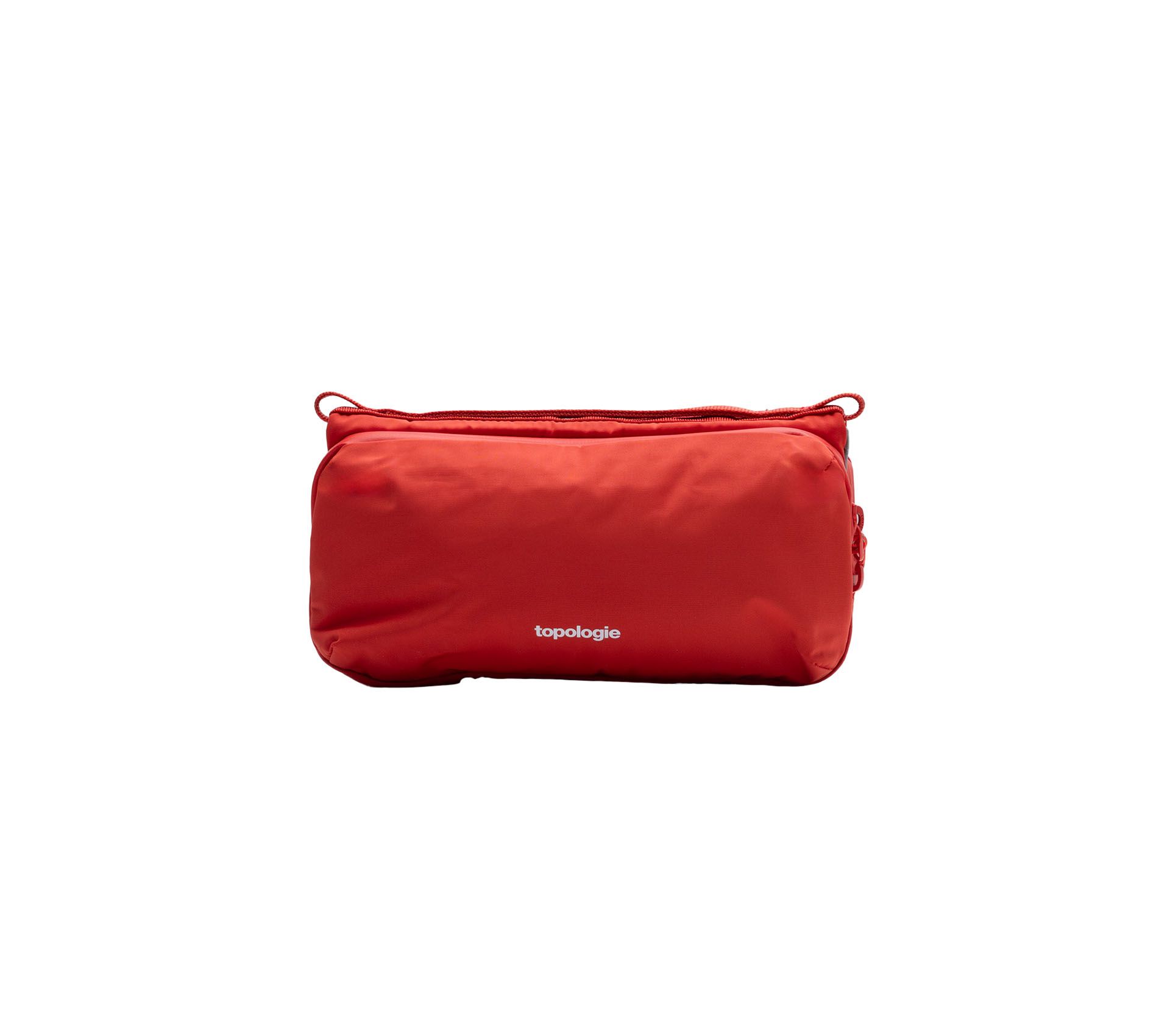 BOTTLE SACOCHE MEDIUM RED TECH SATEEN