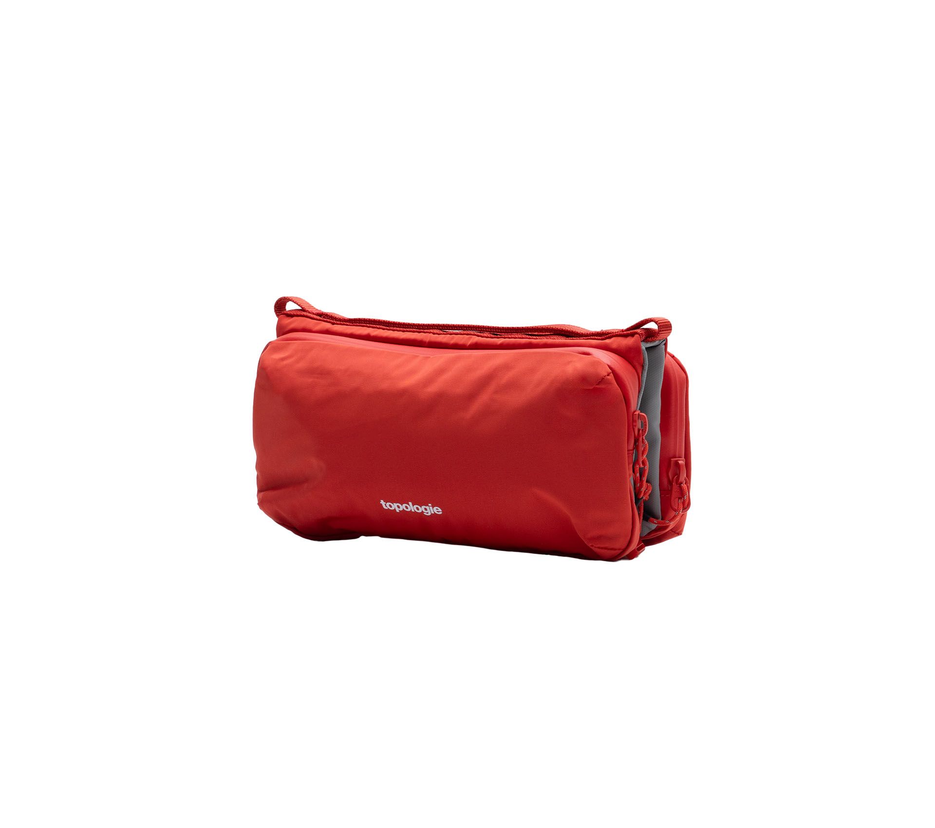 Image #1 of BOTTLE SACOCHE MEDIUM RED TECH SATEEN