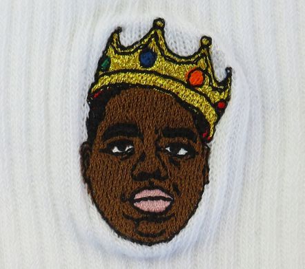 BIGGIE SOCKS WHITE