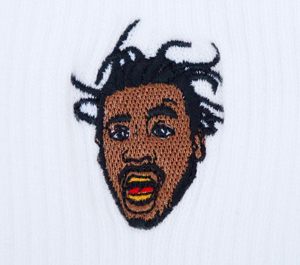 Image #1 of OL DIRTY BASTARD SOCKS WHITE