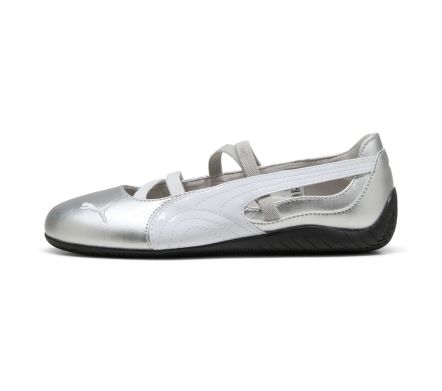 SPEEDCAT BALLET METALLIC SILVER