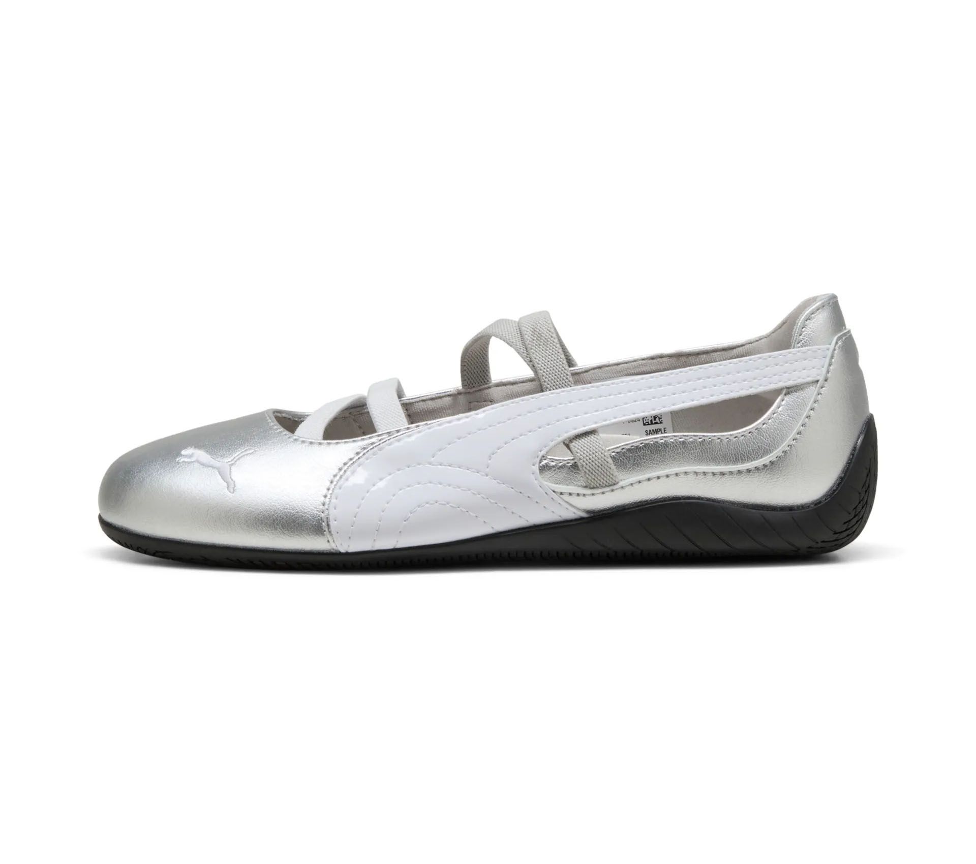 Image #1 of SPEEDCAT BALLET METALLIC SILVER