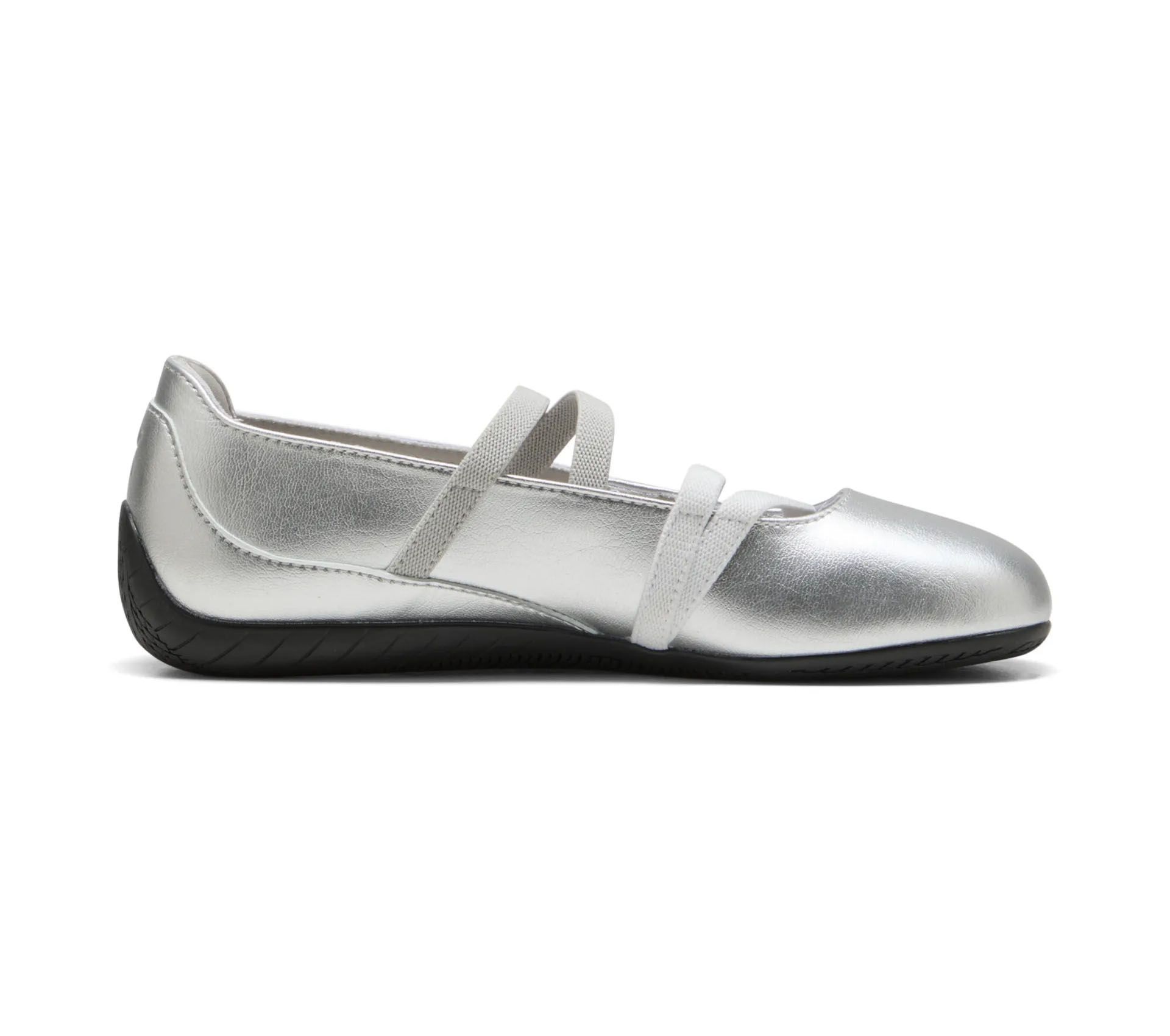 Image #3 of SPEEDCAT BALLET METALLIC SILVER