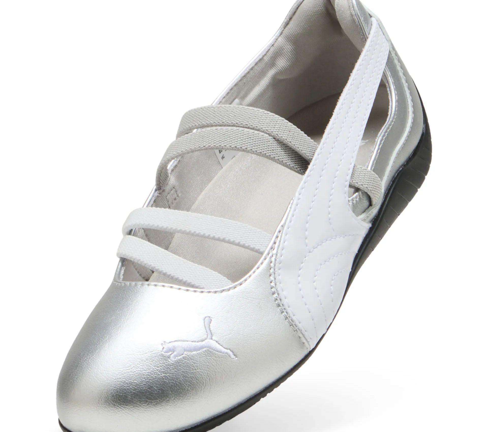 Image #5 of SPEEDCAT BALLET METALLIC SILVER