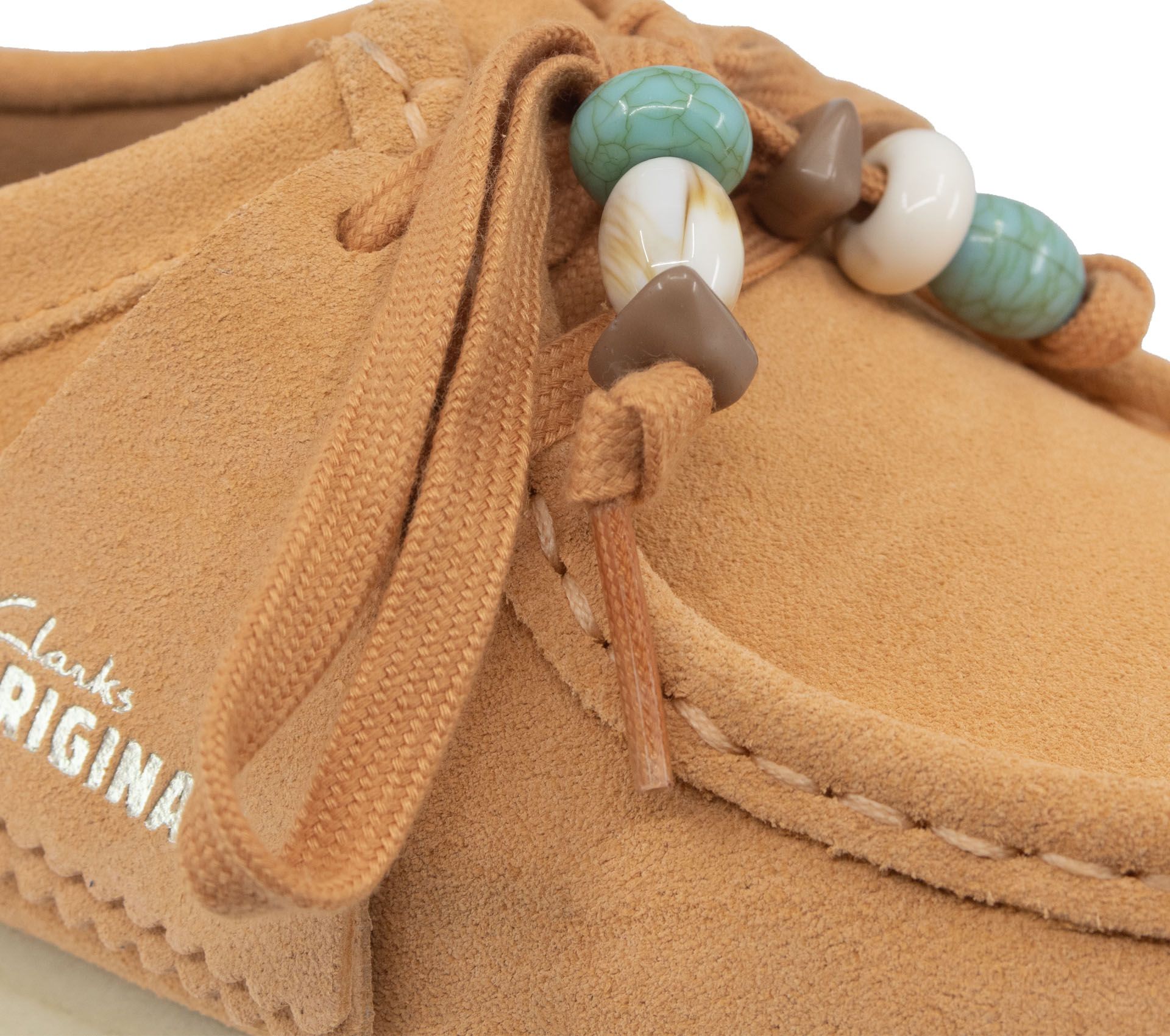 Image #4 of WALLABEE PALE PEACH SUEDE