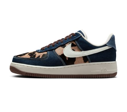 W AIR FORCE 1 07 CHEETAH BLUE DENIM