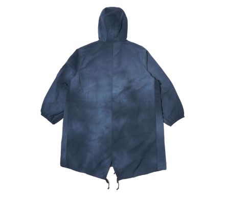 BEACH PARKA RECYCLED SPLASH NYLON NAVY