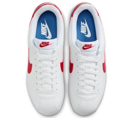 WMNS CORTEZ WHITE VARSITY RED BLUE FORREST GUMP