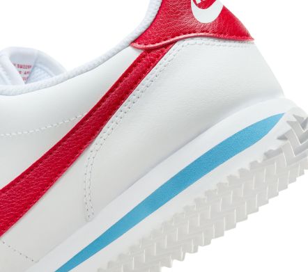 WMNS CORTEZ WHITE VARSITY RED BLUE FORREST GUMP