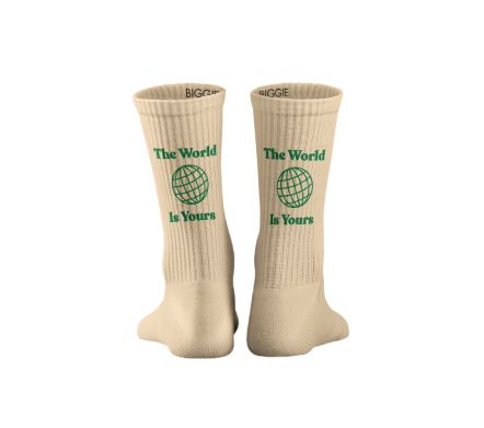 NAS THE WORLD IS YOURS SOCKS