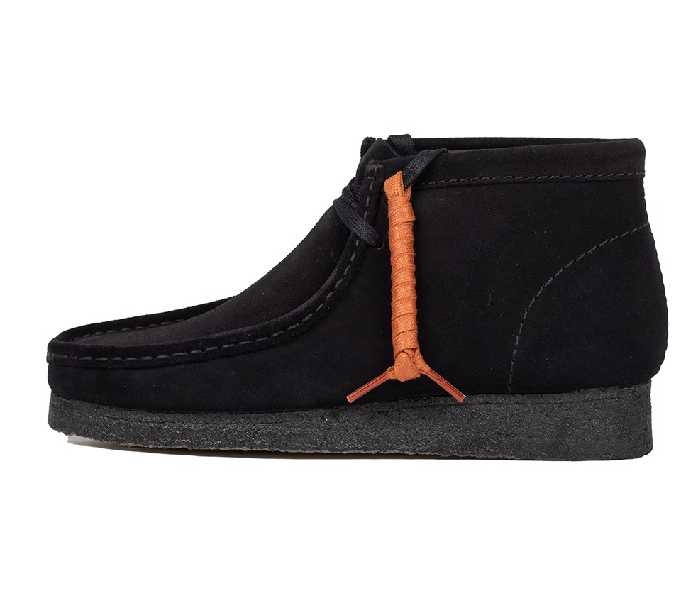 Image #1 of WALLABEE BOOT BLACK SUEDE