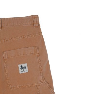 WASHED CANVAS WORK PANT
